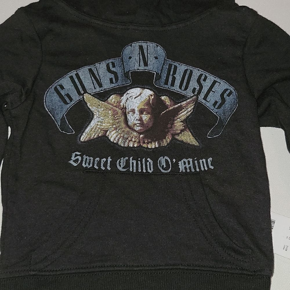 New Guns n Roses Infant Baby Hooded Sweatshirt 18 mo Toddler Sweet Child of Mine